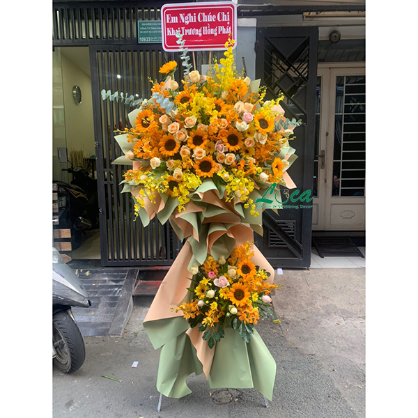 Hoa chúc mừng mẫu 3